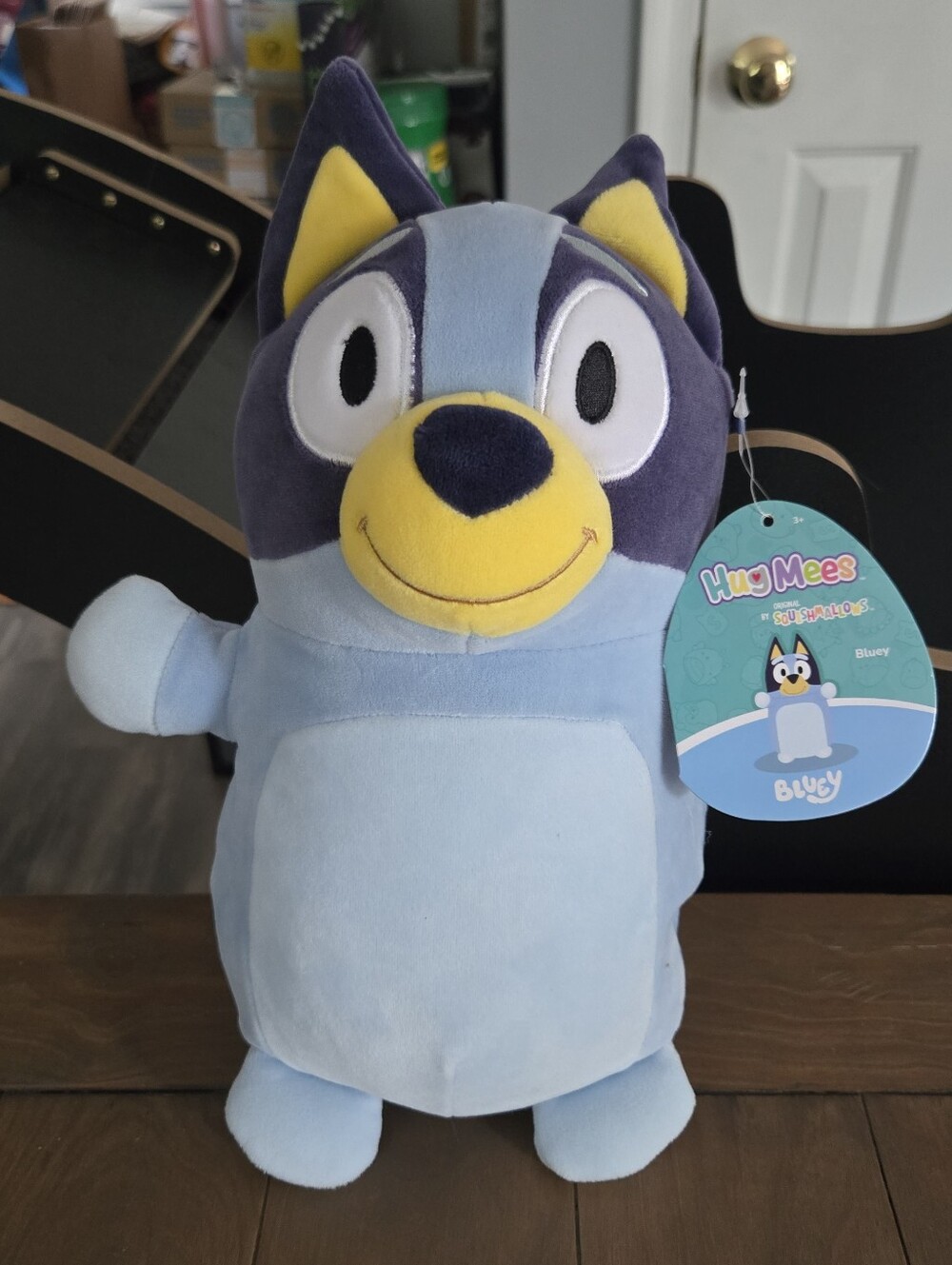 Squishmallows Bluey Australian Cattle Dog HugMees Plush New